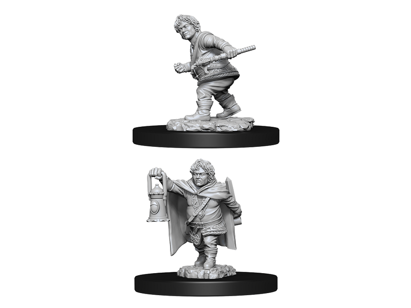 Wizkids D&D Unpainted Minis Wv11 Male Halfling Rogue