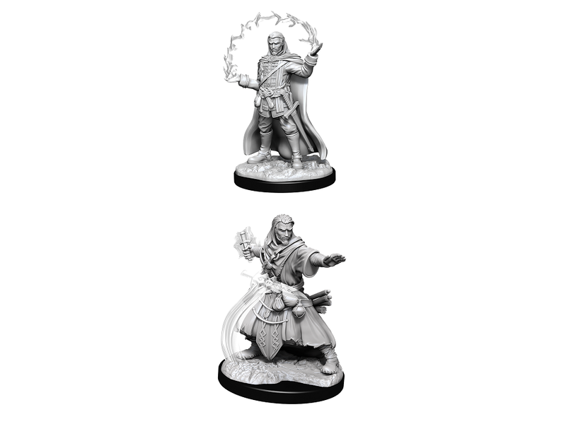 Wizkids D&D Unpainted Minis Wv11 Male Human Wizard