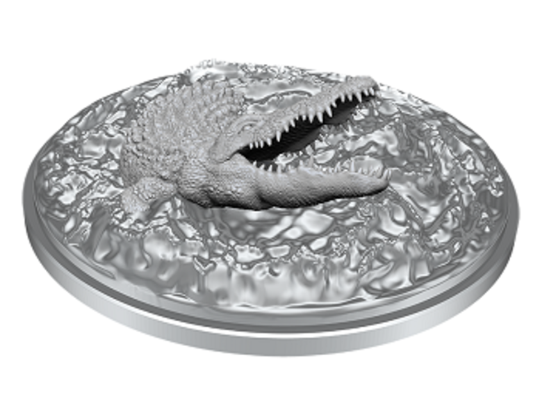 Wizkids D&D Unpainted Minis Wv11 Crocodile