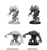 Wizkids D&D Unpainted Minis Wv5 Grey Slaad & Death Slaad