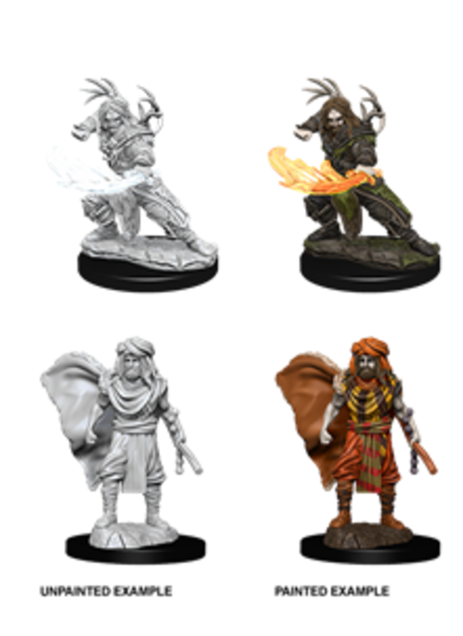 D&D Unpainted Minis Wv6 Male Human Druid