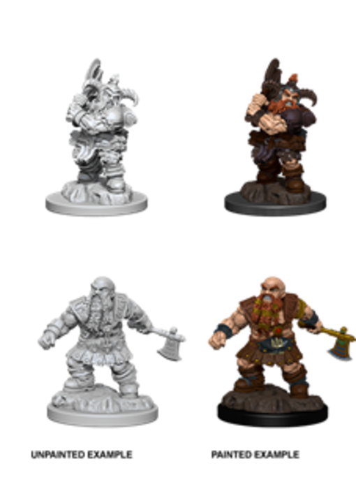 D&D Unpainted Minis Wv6 Male Dwarf Barbarian