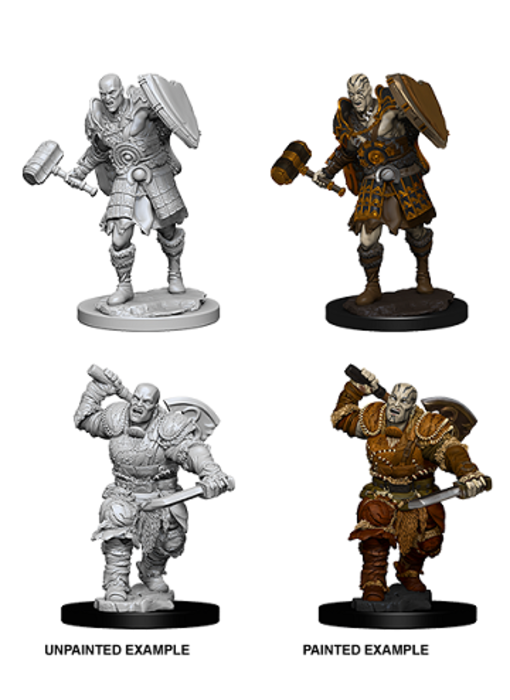 D&D Unpainted Minis Wv7 Male Goliath Fighter