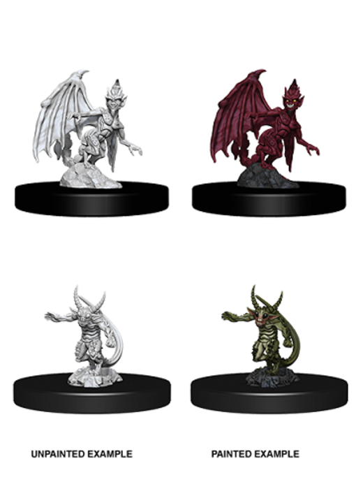 D&D Unpainted Minis Wv9 Quasit And Imp
