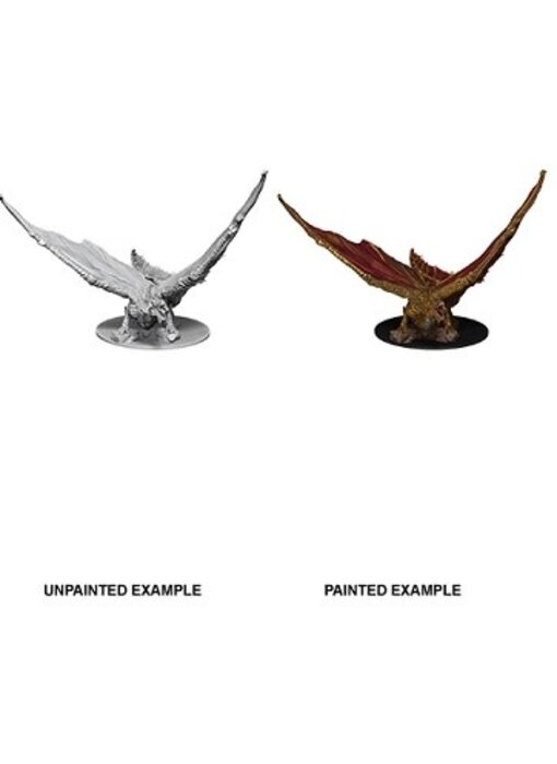 D&D Unpainted Minis Wv9 Young Brass Dragon
