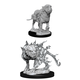 D&D Unpainted Minis Wv11 Mastif And Shadow Mastif