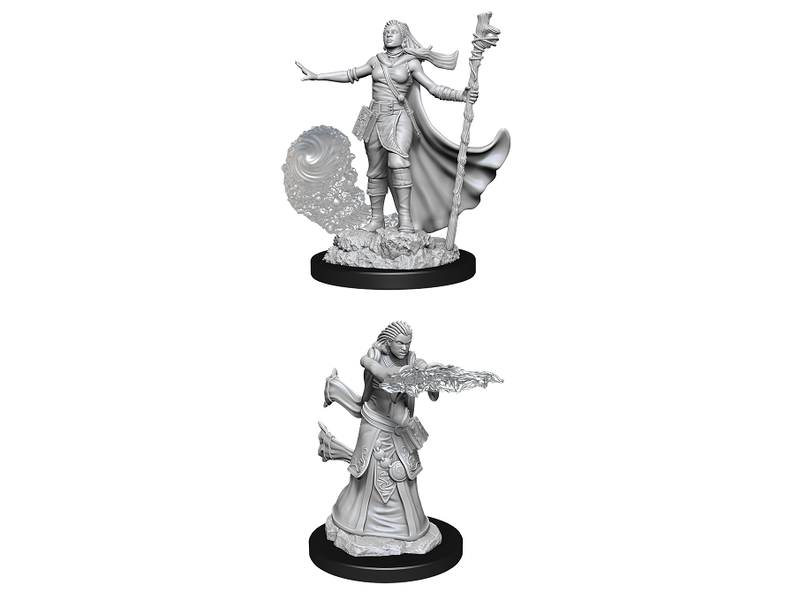 Wizkids D&D Unpainted Minis Wv11 Female Human Wizard