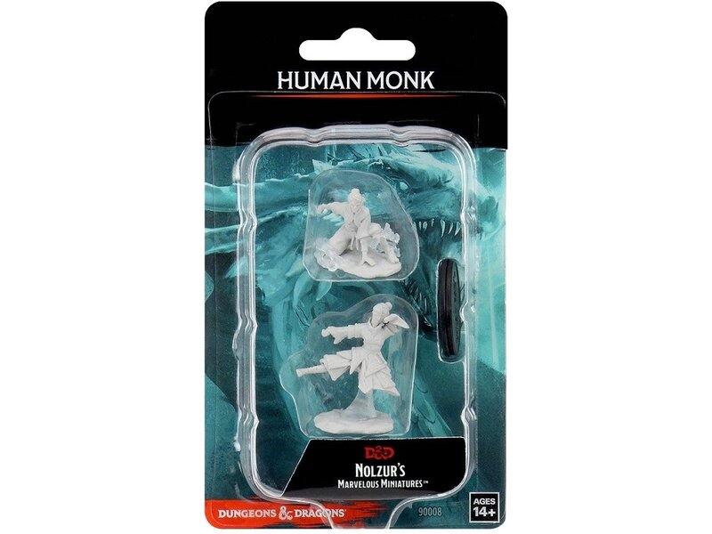 Wizkids D&D Unpainted Minis Wv11 Female Human Monk