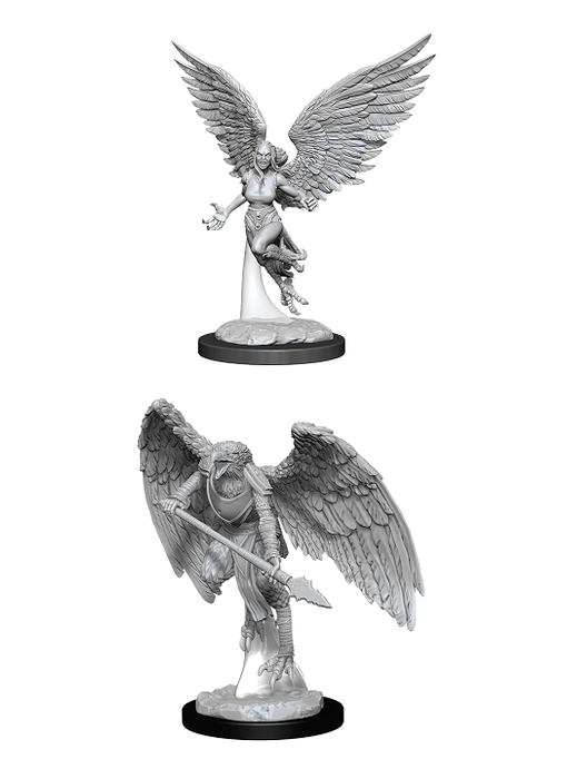 D&D Unpainted Minis Wv11 Harpy And Arakocra