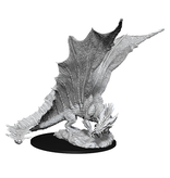 Wizkids D&D Unpainted Minis Wv11 Young Gold Dragon
