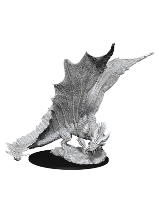 D&D Unpainted Minis Wv11 Young Gold Dragon