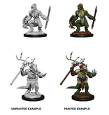 Wizkids D&D Unpainted Minis Wv12 Lizardfolk And Shaman
