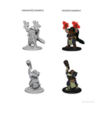 Wizkids D&D Unpainted Minis Wv2 Dwarf Male Cleric