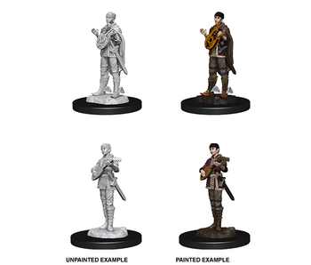 D&D Unpainted Minis Wv7 Female Half-elf Bard