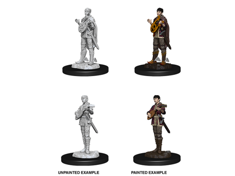 Wizkids D&D Unpainted Minis Wv7 Female Half-elf Bard