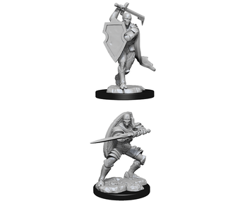 D&D Unpainted Minis Wv13 Warforged Fighter Male