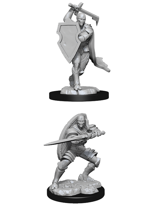 D&D Unpainted Minis Wv13 Warforged Fighter Male