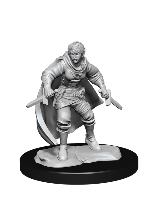 D&D Unpainted Minis Wv14 Half-elf Rogue Female