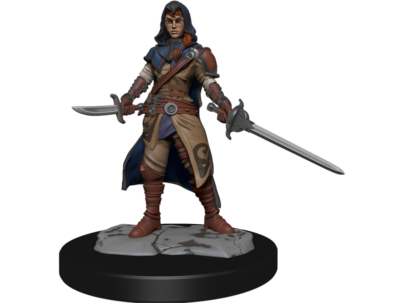 Wizkids D&D Unpainted Minis Wv14 Half-elf Rogue Female