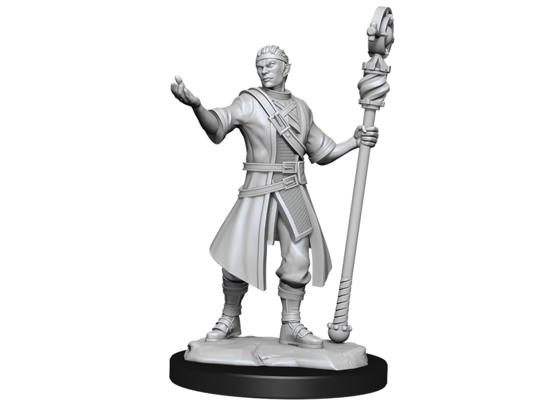 Wizkids D&D Unpainted Minis Wv14 Half-elf Wizard Male