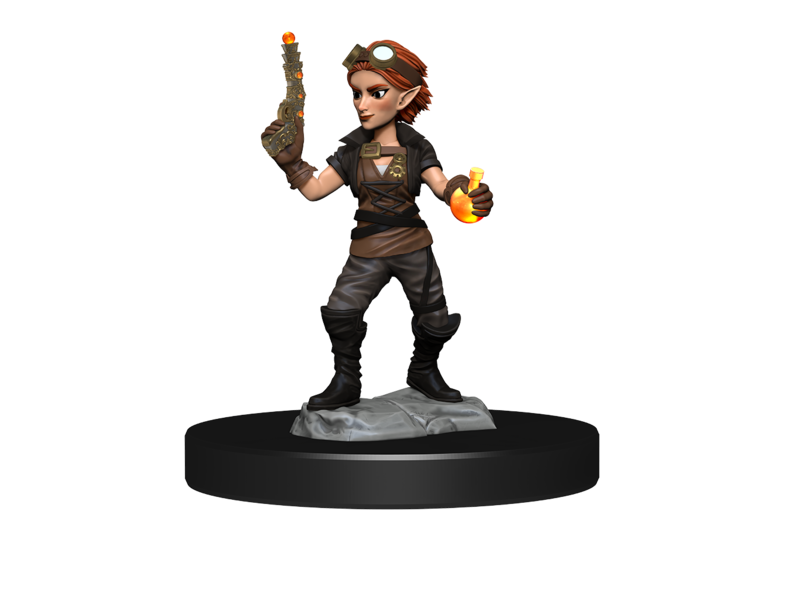 Wizkids D&D Unpainted Minis Wv14 Gnome Artificer Female