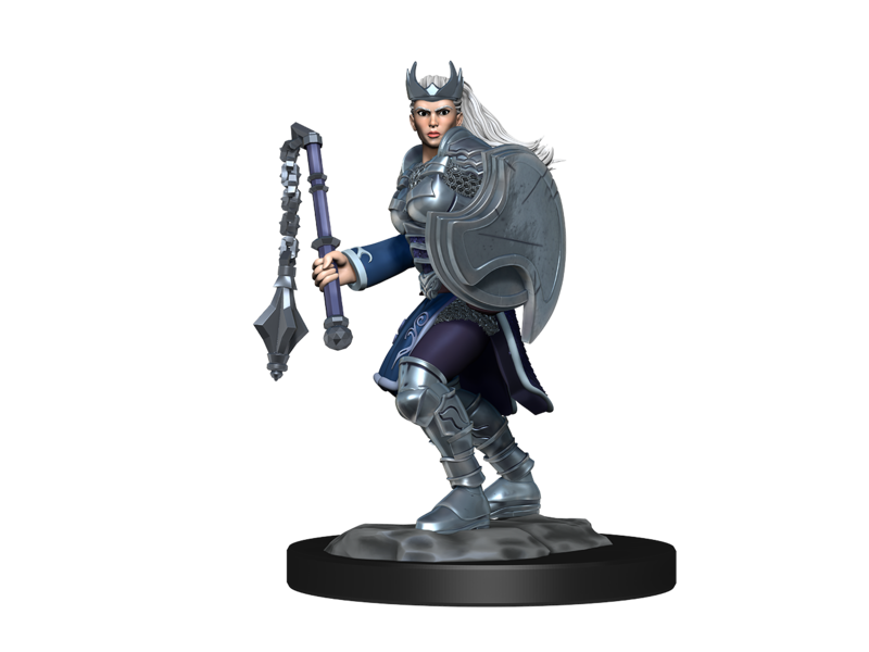 Wizkids D&D Unpainted Minis Wv14 Kalashtar Cleric Female