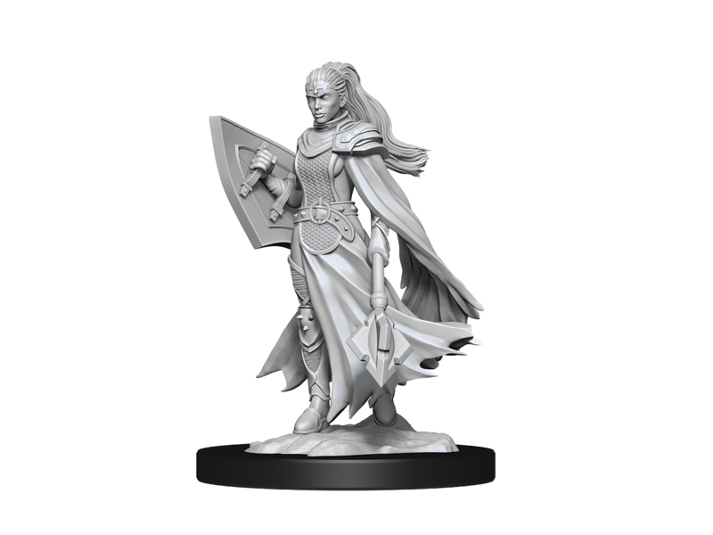 Wizkids D&D Unpainted Minis Wv14 Kalashtar Cleric Female