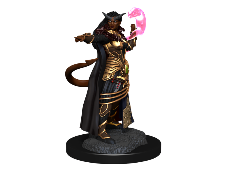 Wizkids D&D Unpainted Minis Wv15 Tiefling Sorcerer Female