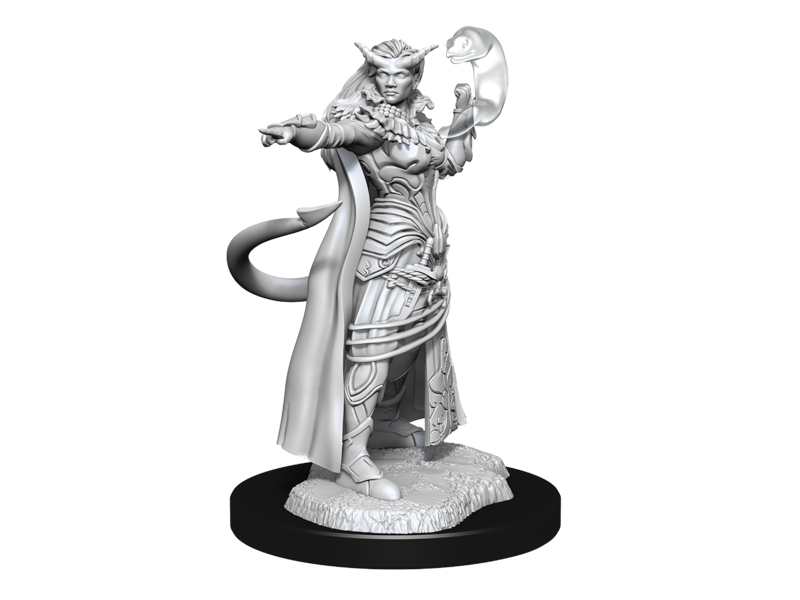 Wizkids D&D Unpainted Minis Wv15 Tiefling Sorcerer Female