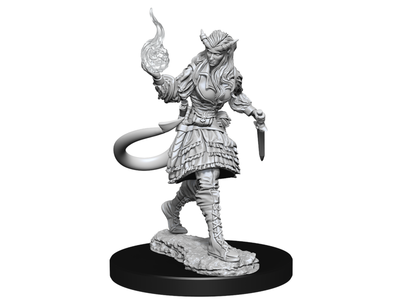 Wizkids D&D Unpainted Minis Wv15 Tiefling Sorcerer Female