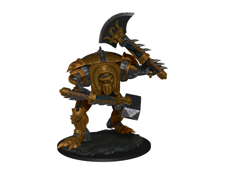 Wizkids D&D Unpainted Minis Wv15 Warforged Titan