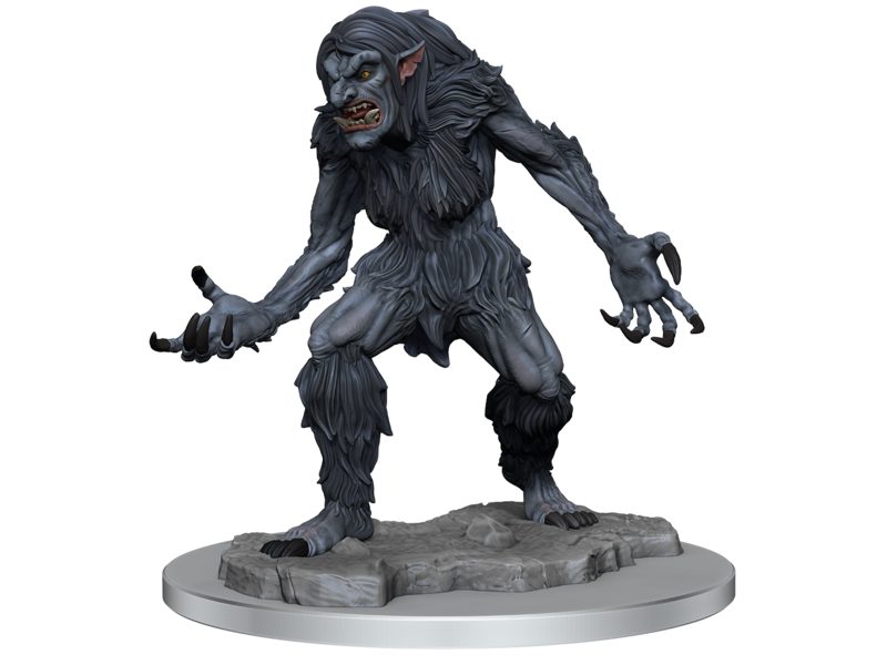 Wizkids D&D Unpainted Minis Wv16 Ice Troll Female
