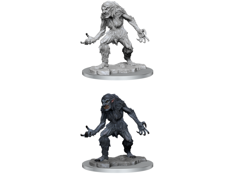 Wizkids D&D Unpainted Minis Wv16 Ice Troll Female