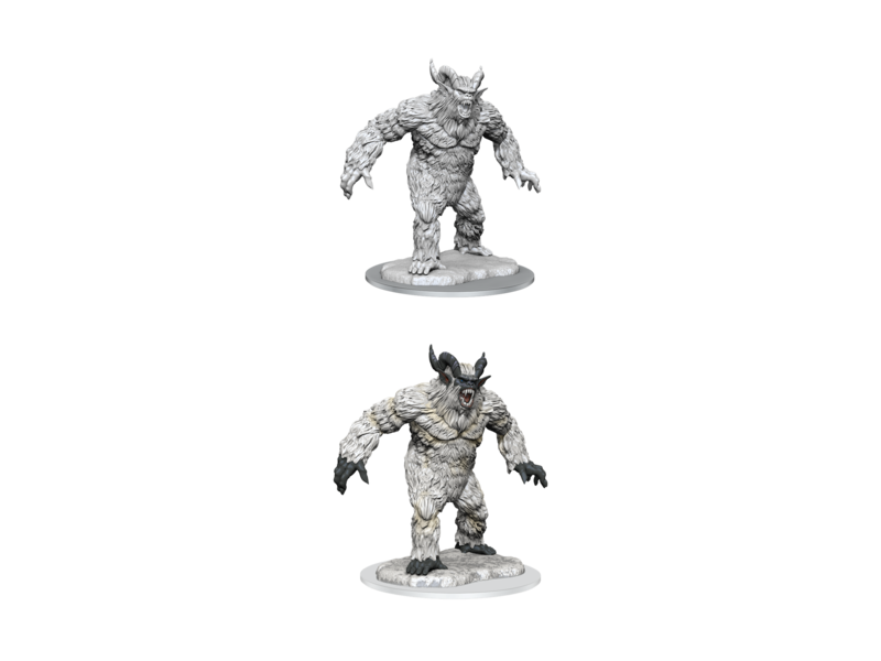 Wizkids D&D Unpainted Minis Wv16 Abominable Yeti