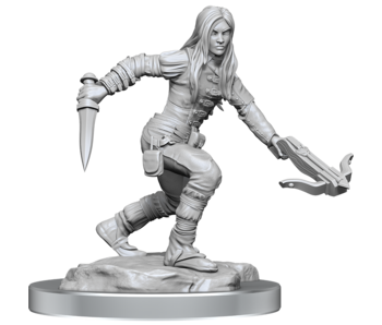 D&D Unpainted Minis Wv17 Half-elf Rogue Female