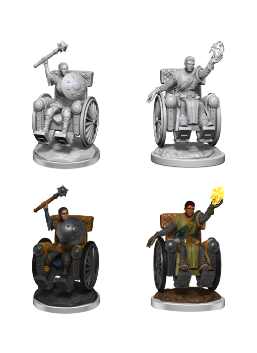 D&D Unpainted Minis Wv18 Human Clerics