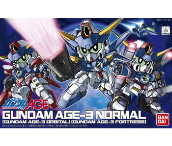 BB372 Gundam Age-3 (Normal/Fortress/Orbital) Bandai