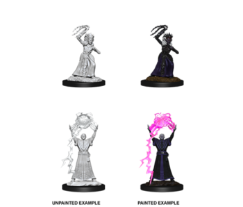 D&D Unpainted Minis Wv12 Drow Mage/Drow Priestess