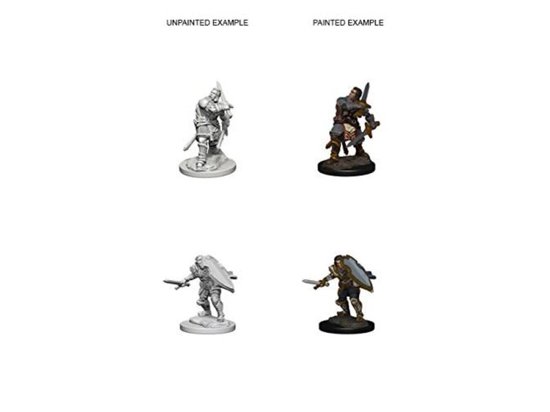 Wizkids D&D Unpainted Minis Wv3 Human Male Paladin