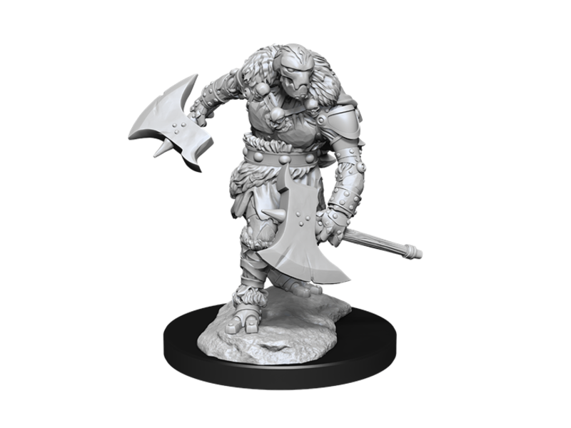 Wizkids D&D Unpainted Minis Wv14 Warforged Barbarian
