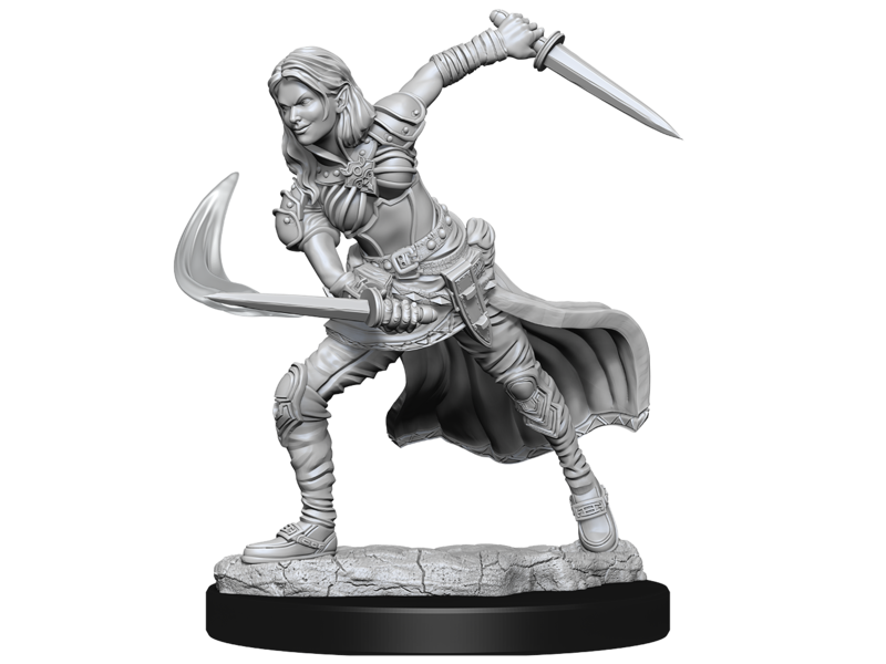Wizkids D&D Unpainted Minis Wv15 Air Genasi Female