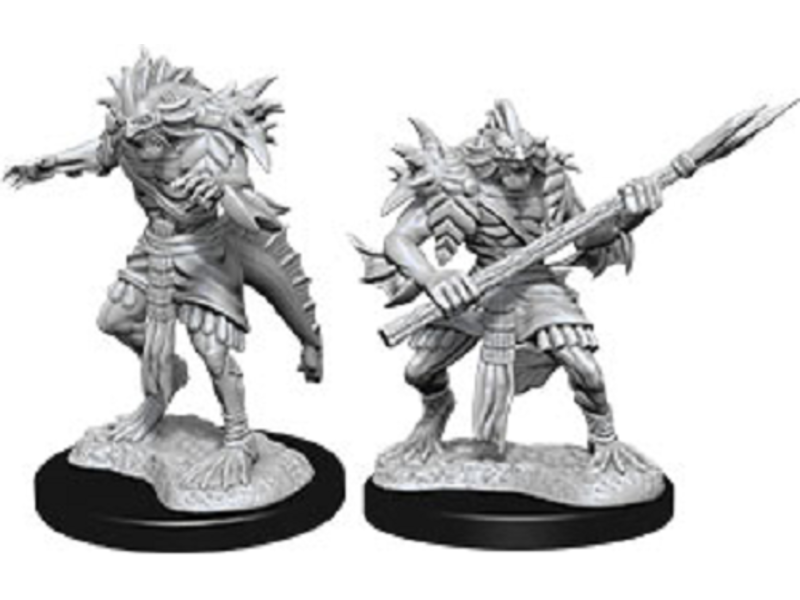 Wizkids D&D Unpainted Minis Wv12 Sahuagin