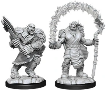 D&D Unpainted Minis Wv12 Orc Adventurers