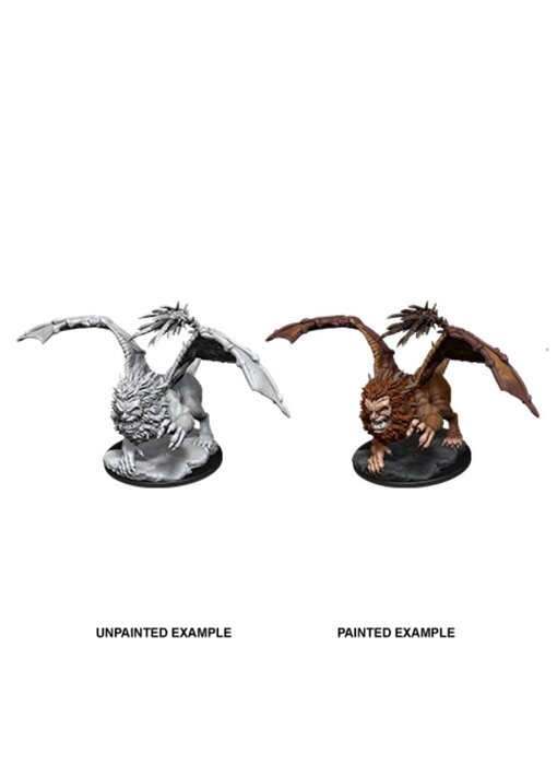 D&D Unpainted Minis Wv12 Manticore