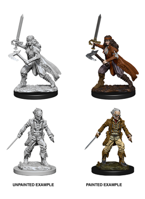 D&D Unpainted Minis Wv8 Vampire Hunters