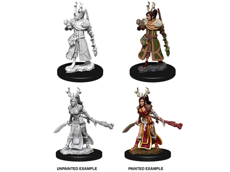 Wizkids D&D Unpainted Minis Wv9 Female Human Druid