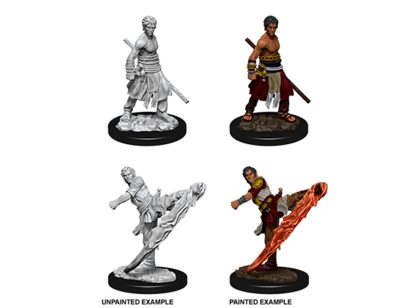Wizkids D&D Unpainted Minis Wv10 Male Half-elf Monk