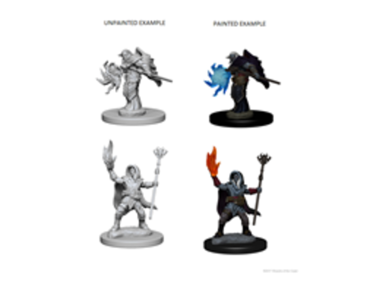 Wizkids D&D Unpainted Minis Wv2 Elf Male Wizard