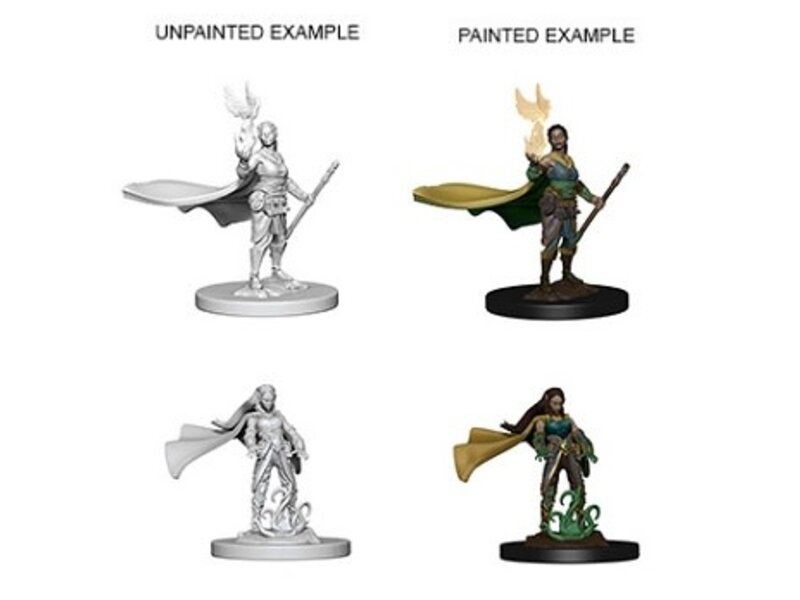 Wizkids D&D Unpainted Minis Wv4 Elf Female Druid
