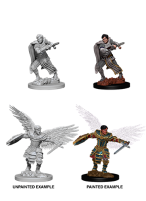 Dnd Unpainted Minis Wv6 Male Aasimar Fighter
